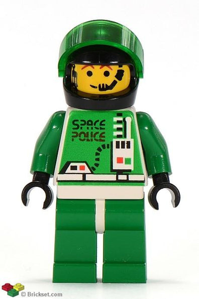 LEGO Minifigure-Space Police 2-Space / Space Police II-SP037-Creative Brick Builders